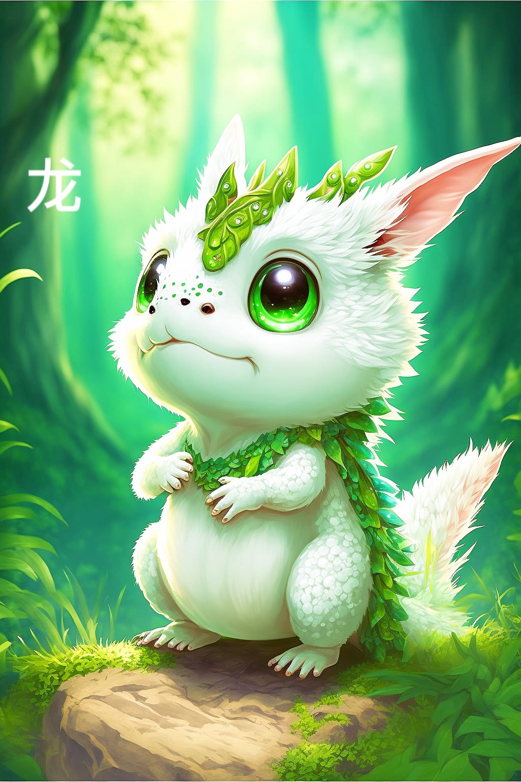 卡通十二生肖龙