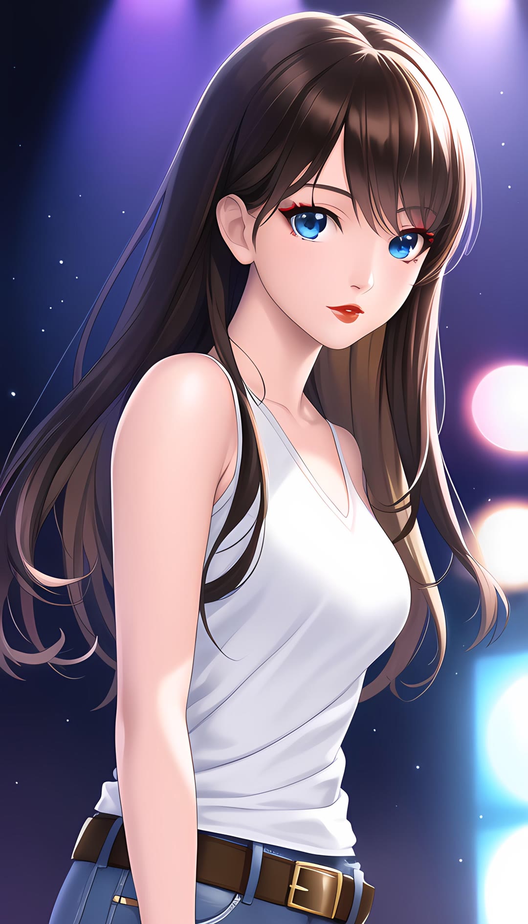 卡通职业女孩竖版壁纸