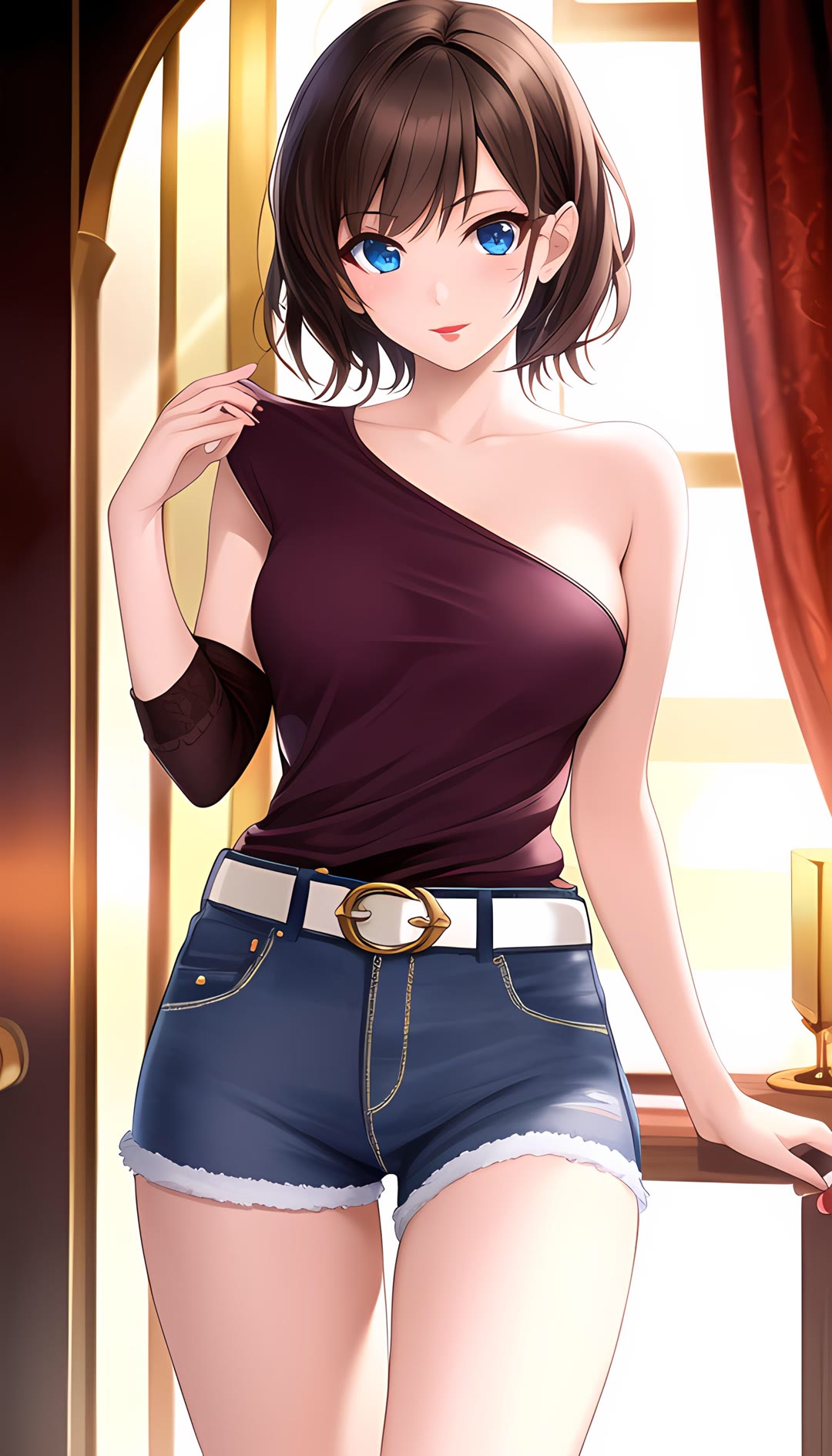 卡通职业女孩竖版壁纸